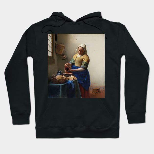 Vermeer - the Milkmaid Hoodie by SHappe